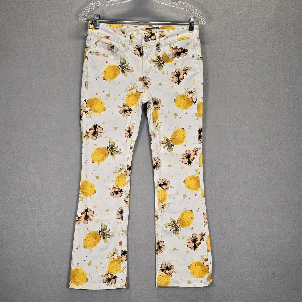 Anthropologie PILCRO and the Letterpress High-Rise Bootcut Womens Jeans Size 26